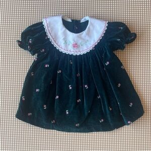 Vintage Embroidered baby girl dress
